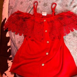 Extra small dress top